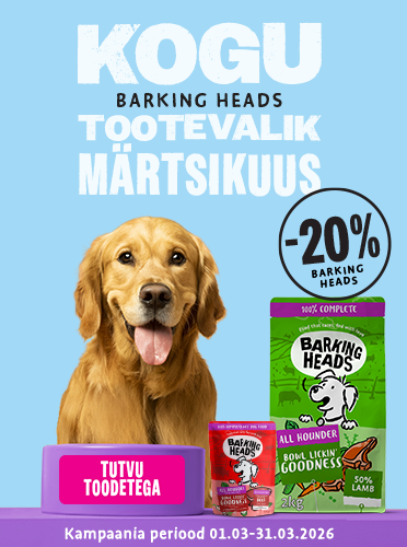 Barking Heads pakkumine märtsis