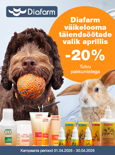 Diafarm täiendsöödad väikeloomadele 