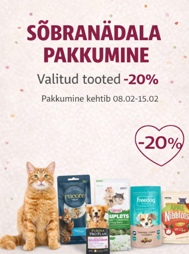 Sõbranädala pakkumine 09.02-15.02