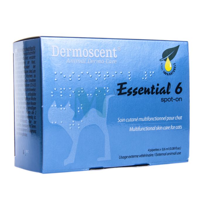 DERMOSCENT ESSENTIAL6 SPOT-ON CAT 0,6ML N4