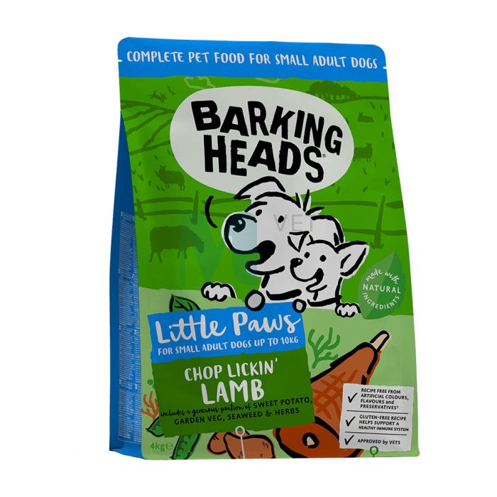 BH KOERA TÄISSÖÖT CHOP LICKIN LAMB VÄIKE TÕUG 4KG #