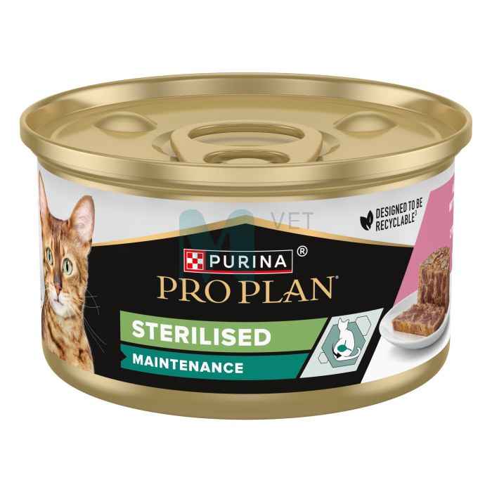PRO PLAN KASSI PASTEET STER. TUUNI-LÕHE 85G N1
