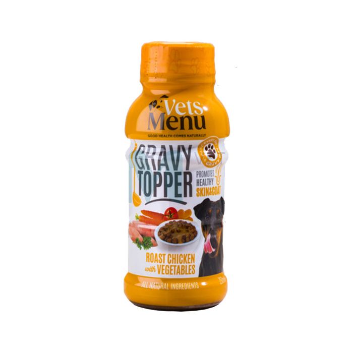 VETS MENU KOERA GRAVY TOPPER KANA JA KÖÖGIVILJAD 250ML N1 #