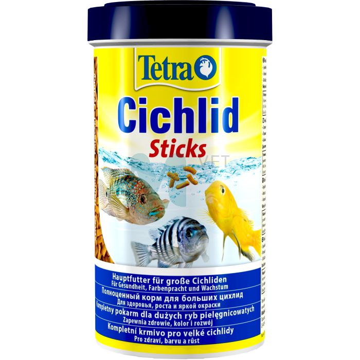 TETRA KALADE TÄISSÖÖT CICHLID STICKS 500ML