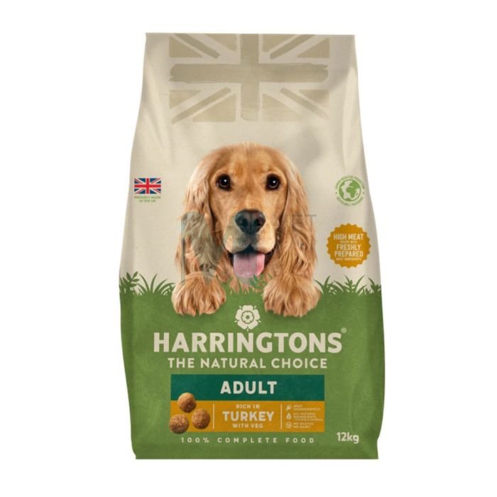 HARRINGTONS COMPLETE KOERA TÄISSÖÖT KALKUN/KÖÖGIV. 12KG #