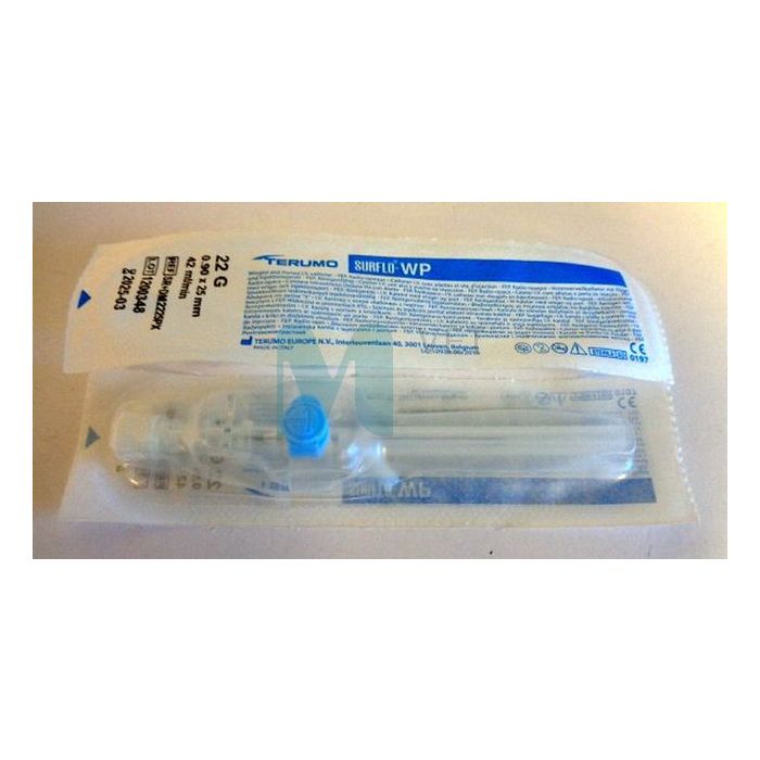 SURFLO-W VEENIKANÜÜL 22G 25MM SININE N1