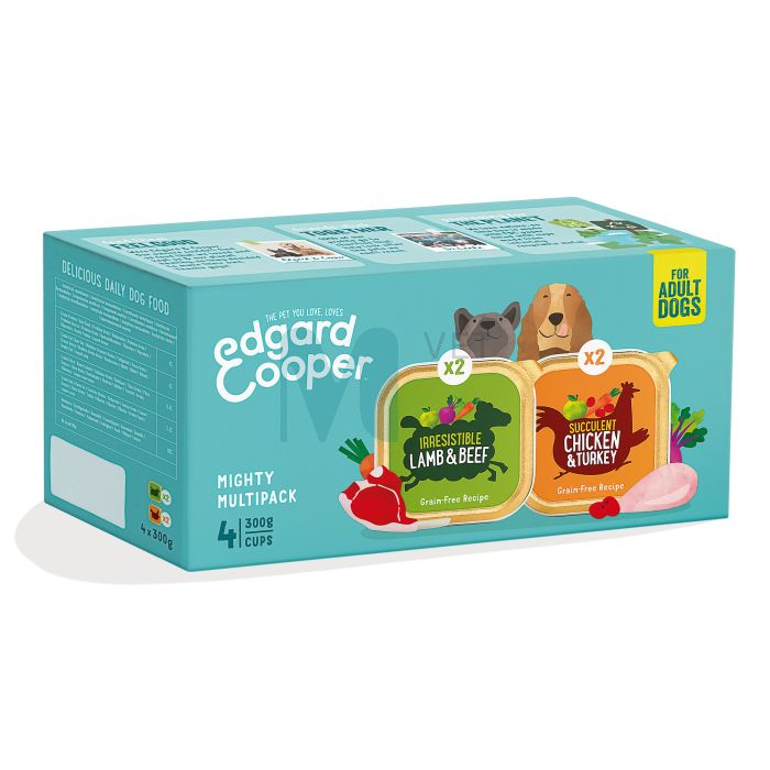 EDGARD COOPER KOERA KONSERV MULTIPAKK 300G N4