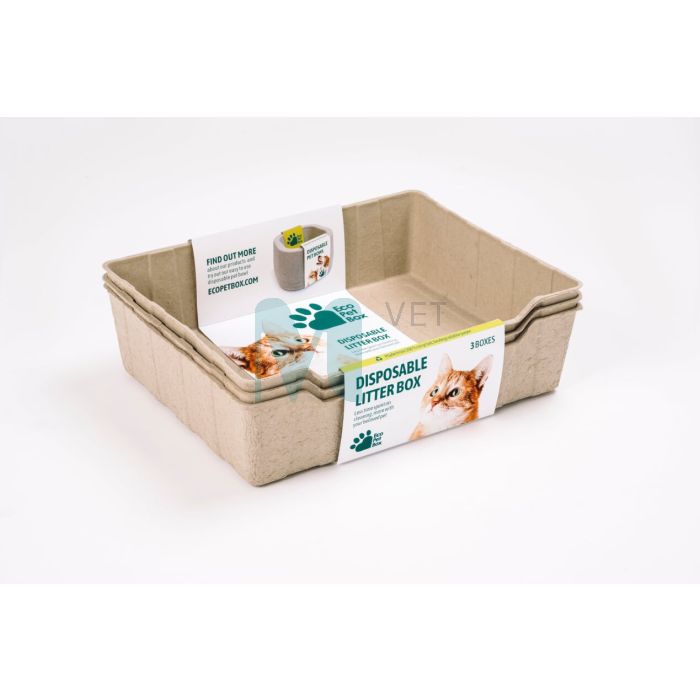ECO PET BOX KASSILIIVAKAST ÜHEKORDNE 440X340X120MM N3