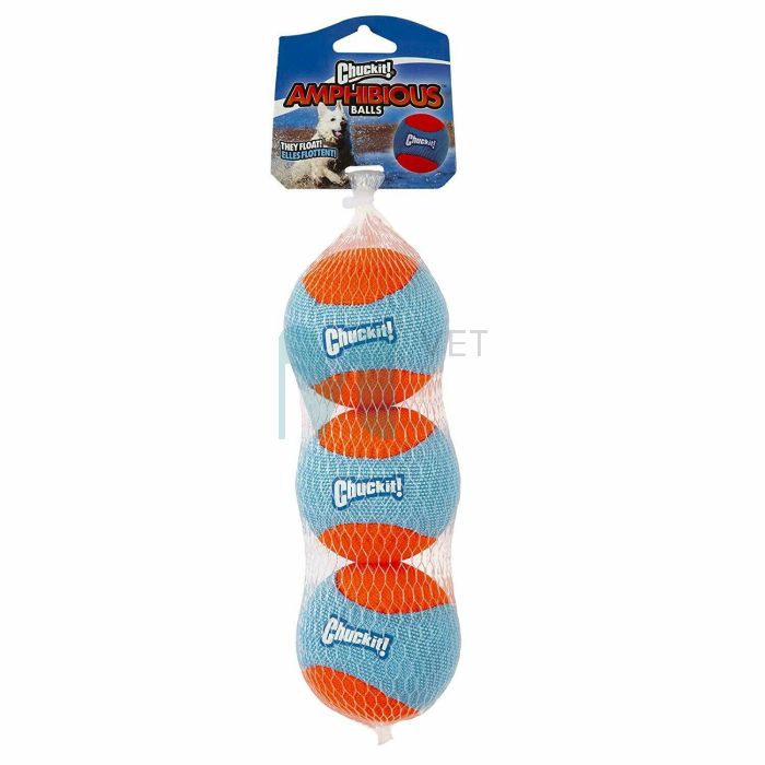CHUCKIT KOERA MÄNGUASI AMPHIBIOUS BALLS PACK #