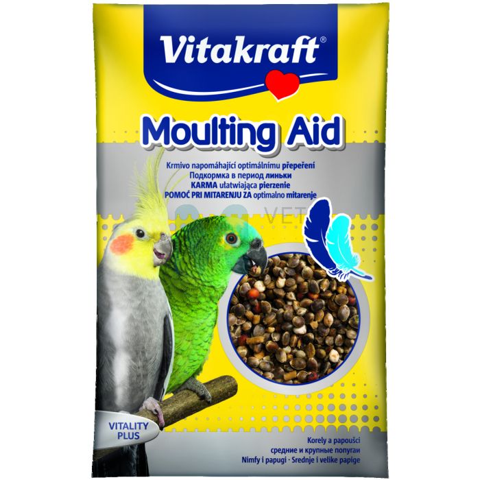 VITAKRAFT PAPAGOIDE TÄIENDSÖÖT MOULTING AID 25G