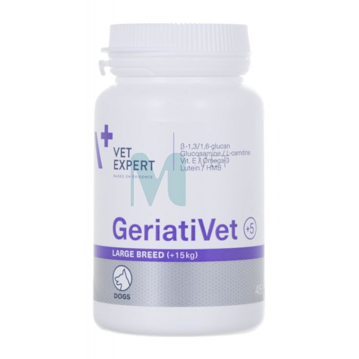 VETEXPERT GERIATIVET DOG TBL LARGE BREED N45
