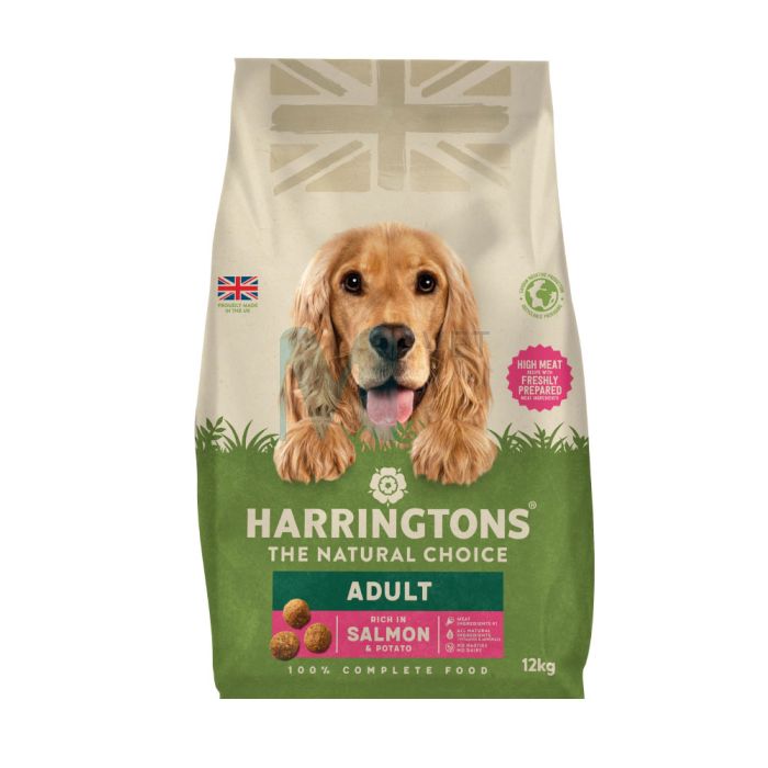 HARRINGTONS COMPLETE KOERA TÄISSÖÖT LÕHE/KARTUL 12KG #