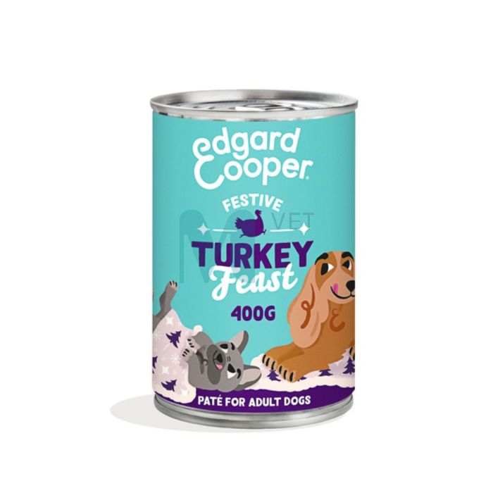 EDGARD COOPER FESTIVE KOERA KONSERV KALKUN 400G #