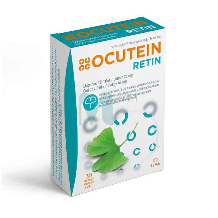 OCUTEIN RETIN LUTEIIN KAPSLID 20MG N30