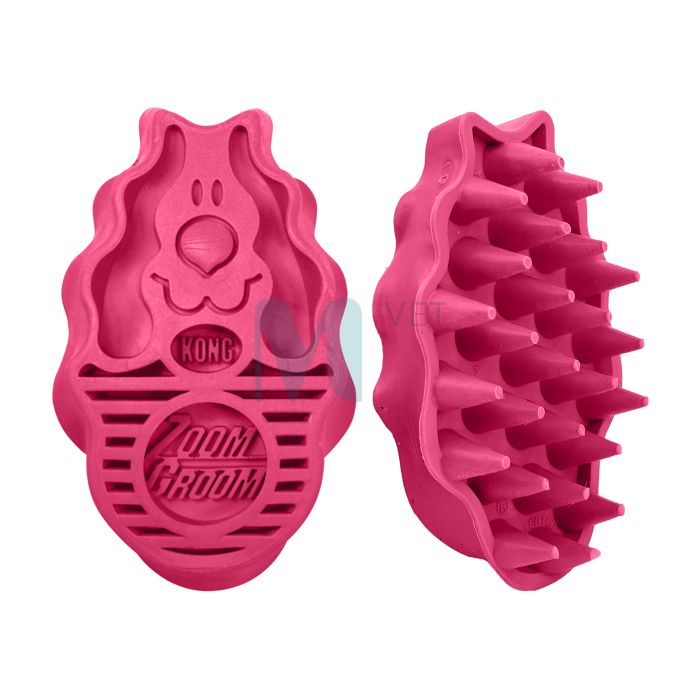 KONG ZOOMGROOM HARI RASPBERRY