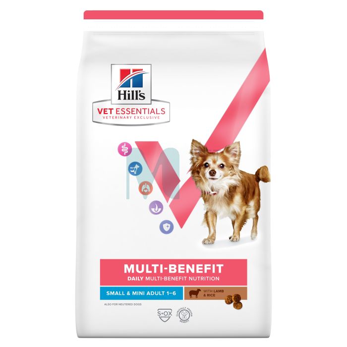 HILLS VE KOERA TÄISSÖÖT MB SMALL&MINI LAMMAS/RIIS 2KG