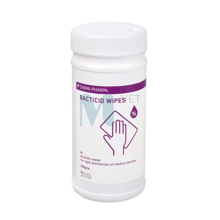CHEMIPHARM BACTICID WIPES SALVRÄTIKUD N150 (PURGIS)