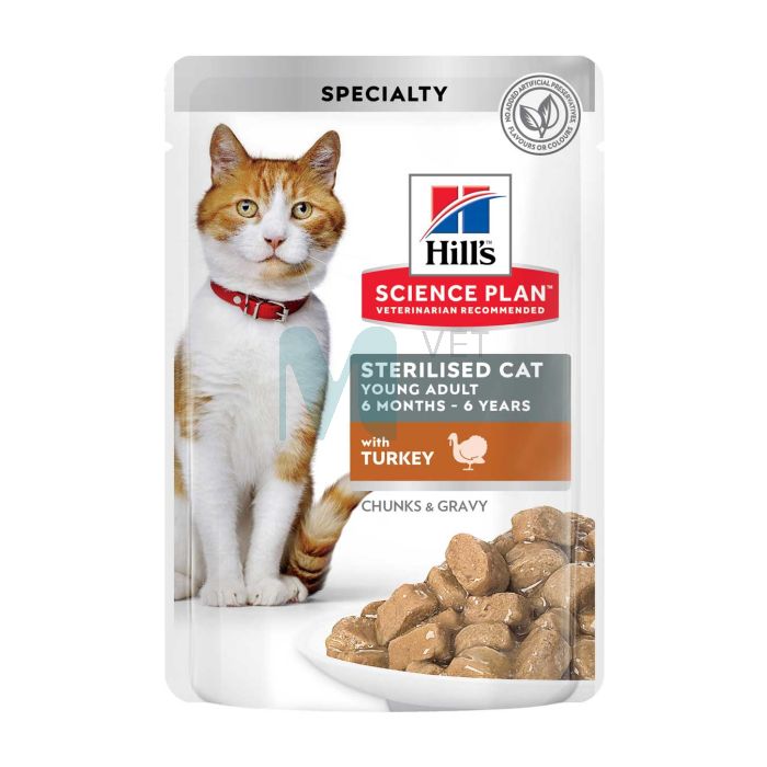 HILLS KASSI EINEKOTIKE YOUNG STERIL.KALKUN 85G N1