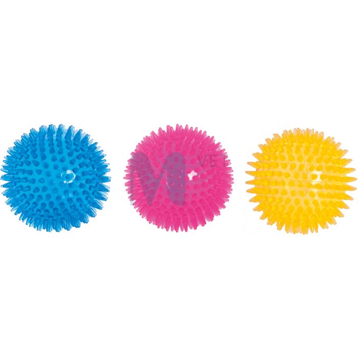 FLAMINGO KOERA MÄNGUASI PALL KUMMIST 8CM #