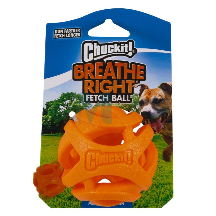 CHUCKIT KOERA MÄNGUASI BREATHE RIGHT VISKEPALL M