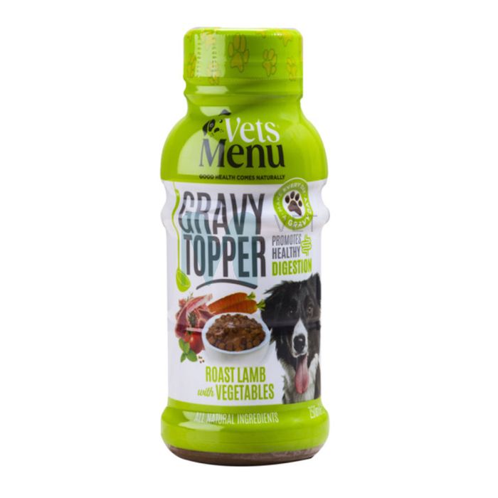 VETS MENU KOERA GRAVY TOPPER LAMMAS JA KÖÖGIVILJAD 250ML N1 #