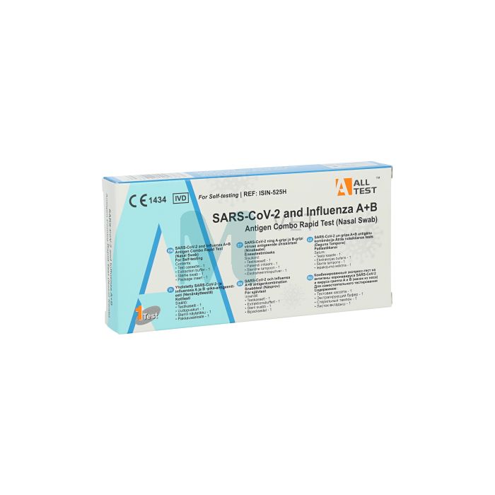 ANTIGEENI KIIRTEST SARS COV-2 JA A/B GRIPIVIIRUS ALLTEST N1