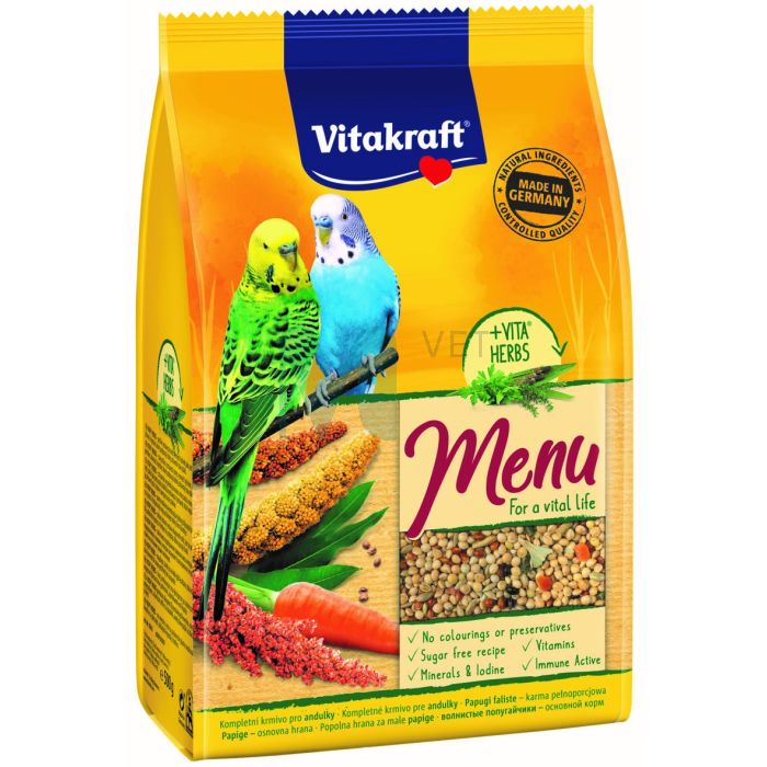VITAKRAFT VIIRPAPAGOIDE TÄISSÖÖT PREMIUM MENU 500G