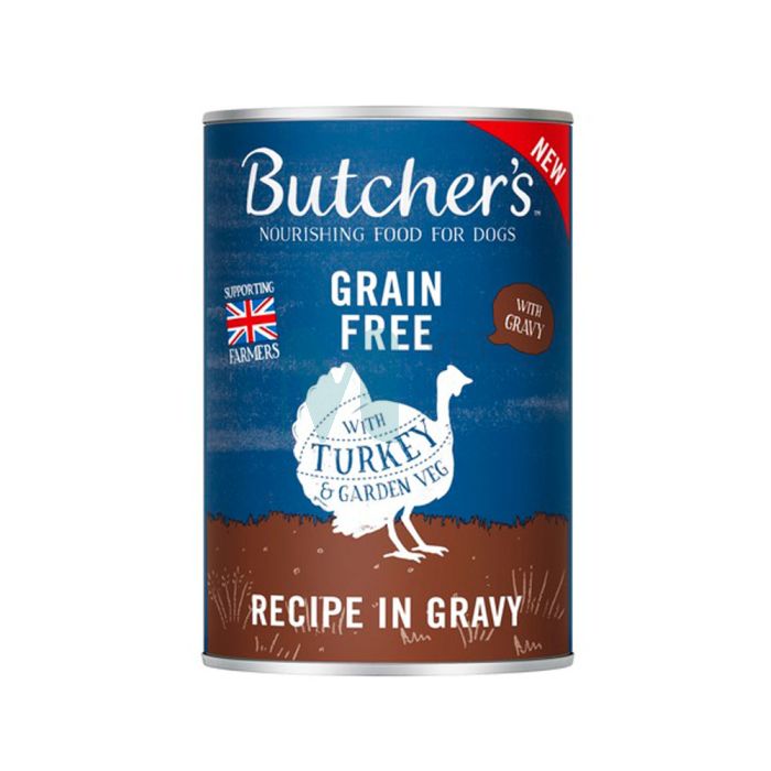 BUTCHERS KOERA KONSERV ORIGINAL KALKUN 400G