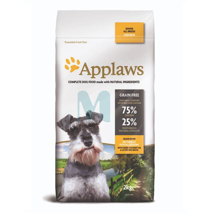 APPLAWS KOERA TÄISSÖÖT SEENIOR KANA 2KG #
