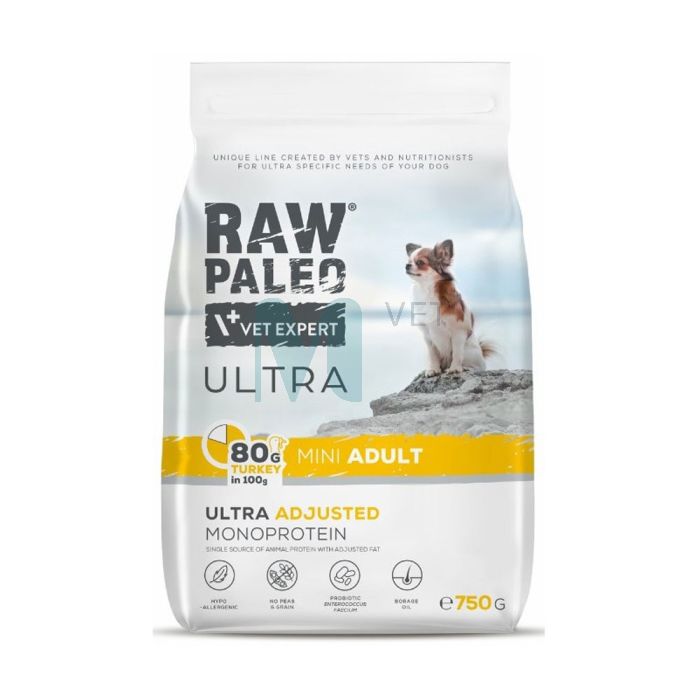 RAW PALEO KOERA TÄISSÖÖT ULTRA MINI KALKUN 750G