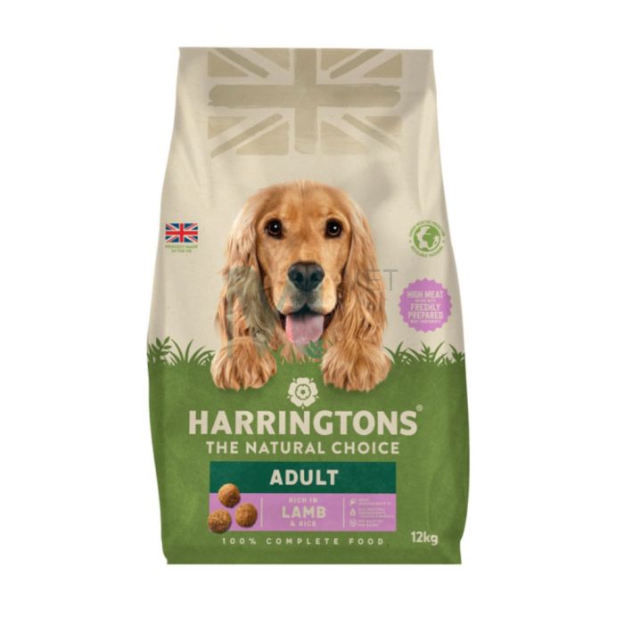 HARRINGTONS COMPLETE KOERA TÄISSÖÖT LAMMAS/RIIS 12KG #