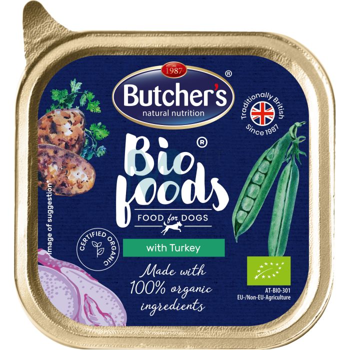 BUTCHERS KOERA PASTEET MAHE KALKUN 150G