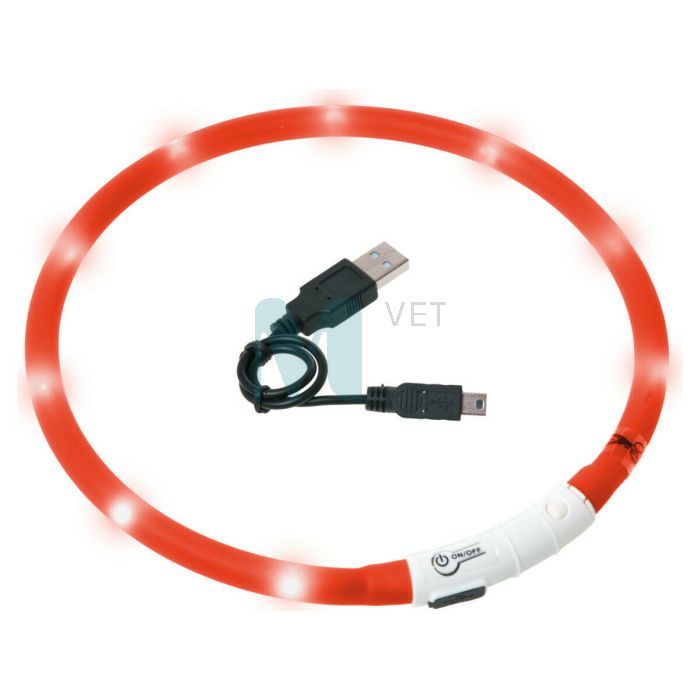 FLAMINGO KASSI LED KAELARIHM VISIO USB 20-35CM PUNANE