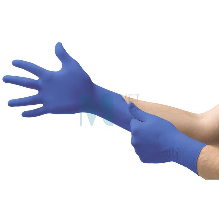 KINDAD MICRO-TOUCH BLUE NITRILE PF PROTS M N200