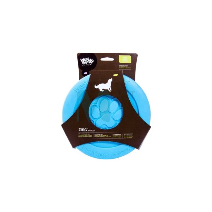 WEST PAW KOERA MÄNGUASI LENDAV TALDRIK ZISC 21,6CM SININE #