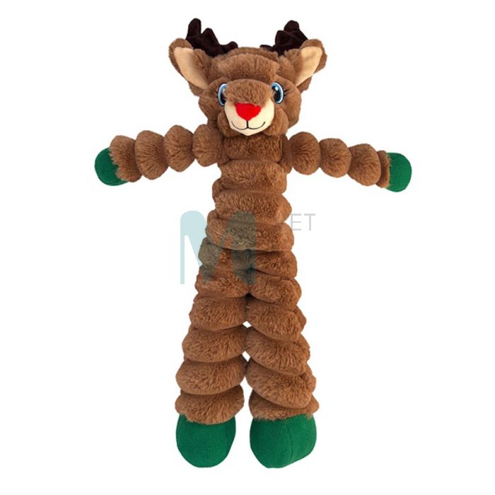 KONG HOLIDAY SHAKERS CRUMPLES REINDEER XL KOERA MÄNGUASI