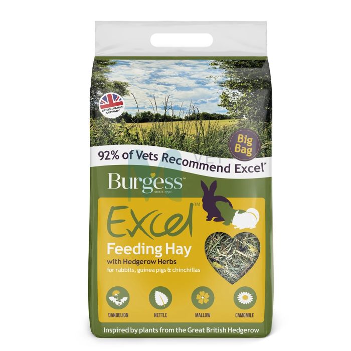 BURGESS EXCEL HEIN HEDGEROW HERBS 3KG #