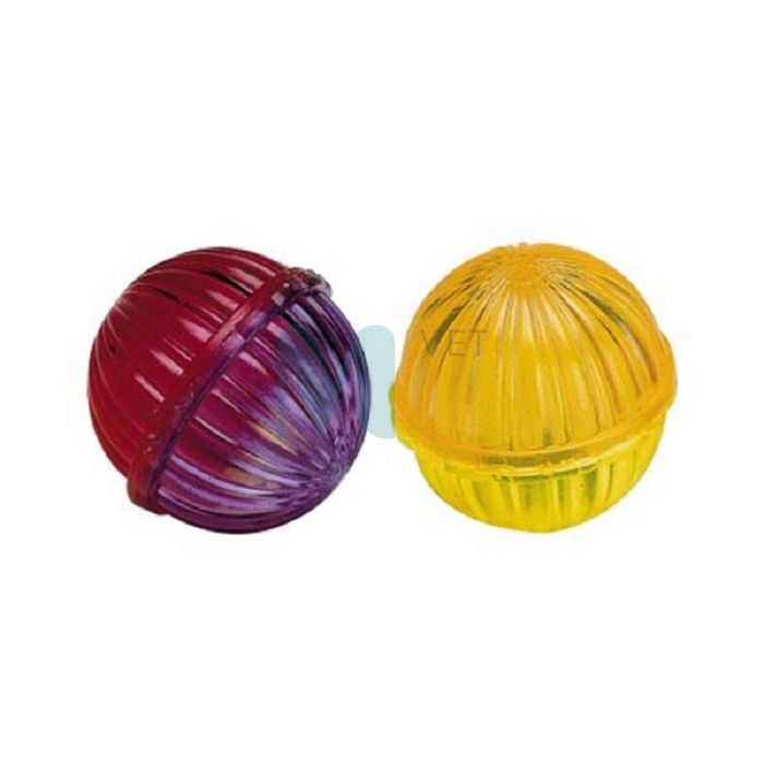 FERPLAST KASSI MÄNGUASI PALL LÄBIPAISTEV PLAST 5204 4CM #