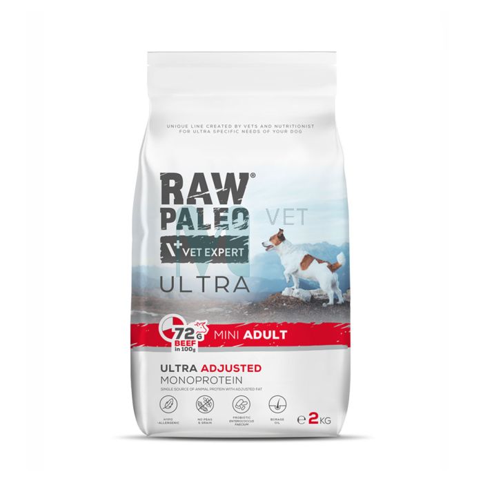 RAW PALEO KOERA TÄISSÖÖT ULTRA MINI VEIS 2KG