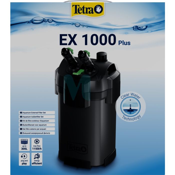TETRA AKVAARIUMI FILTER EX 1000 PLUS EXTERNAL FILTER 150-300