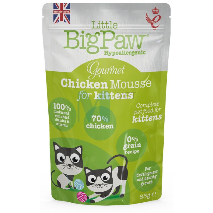 LITTLE BIGPAW KASSIPOJA EINEKOTIKE MOUSSE KANA 85G N1