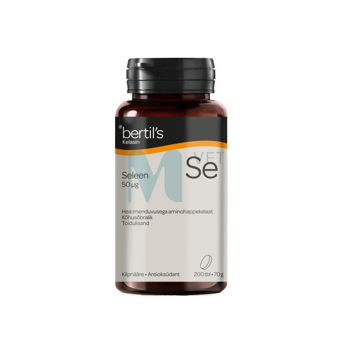 BERTILS KELASIN SELEEN TBL 50MCG N200