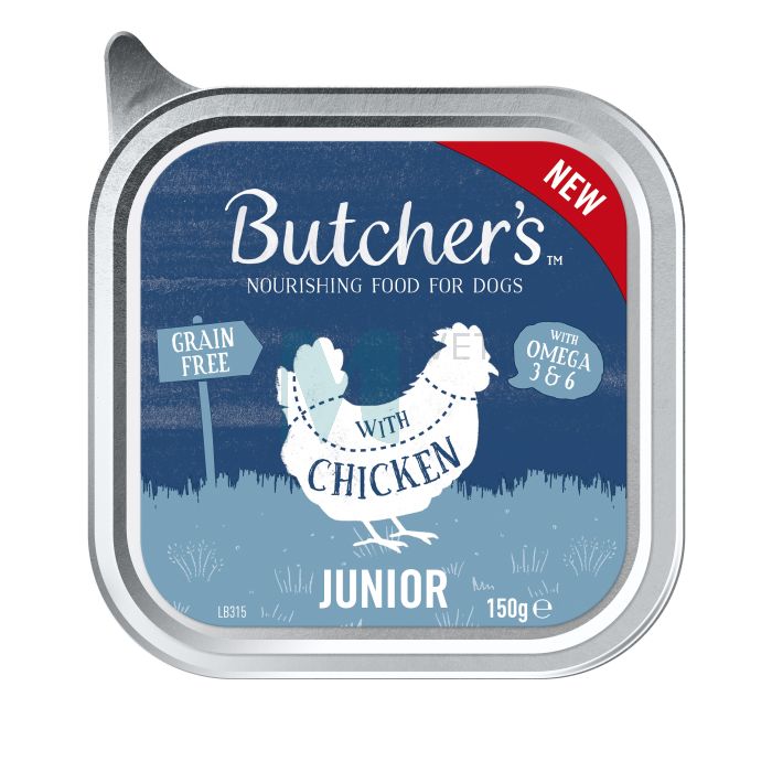 BUTCHERS KOERA PASTEET JUUNIOR ORIGINAL KANA 150G #