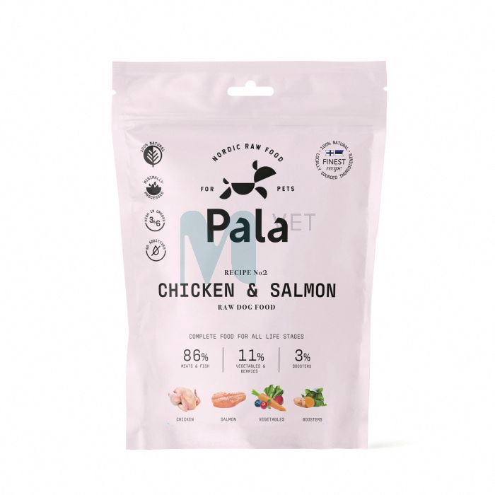 PALA KOERA TOORTOIT KANA/LÕHE 400G