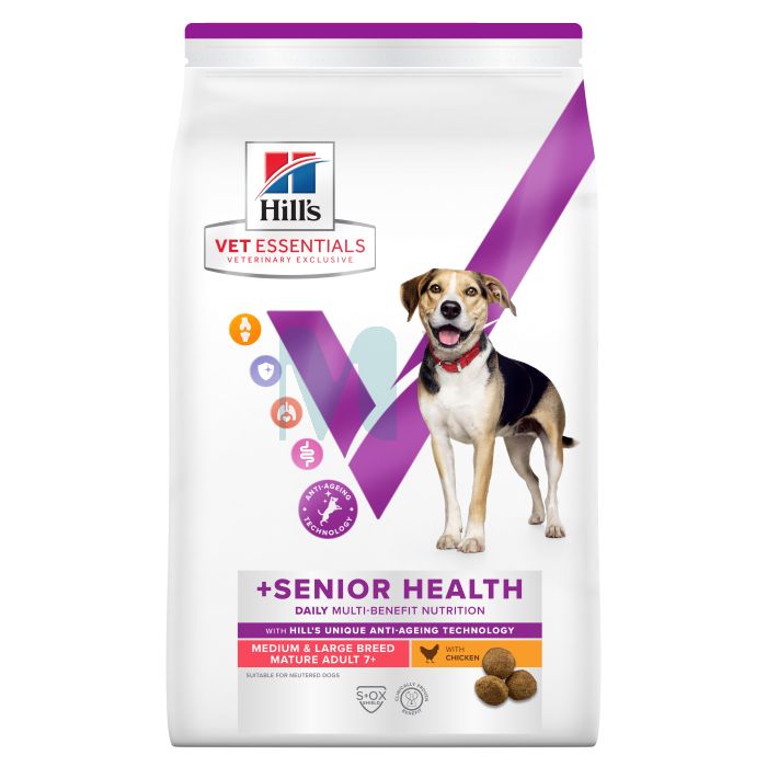 HILLS VE KOERA TÄISSÖÖT MB MEDIUM/LARGE KANA+SENIOR 2KG
