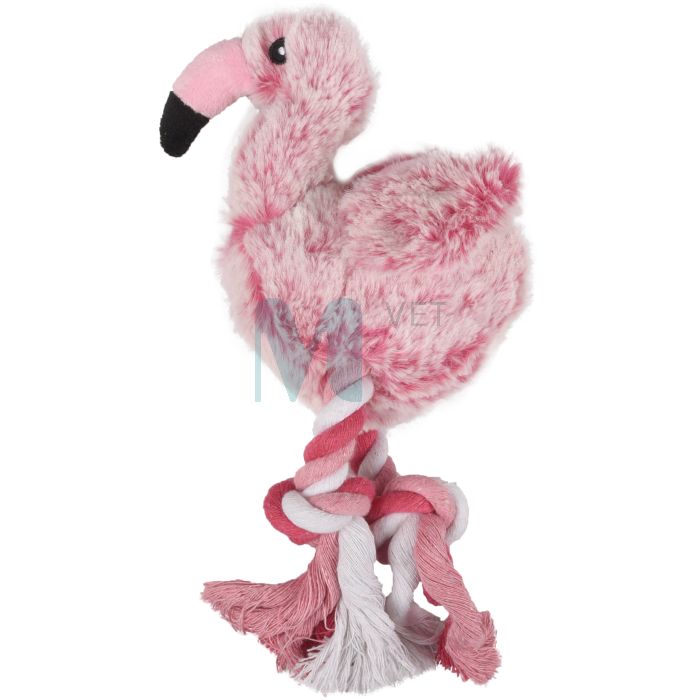 FLAMINGO KOERA MÄNGUASI PEHME FLAMINGO 36CM ROOSA