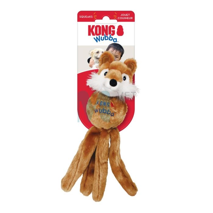 KONG WUBBA FRIENDS KOERA MÄNGUASI TEKSTIIL KARVANE S