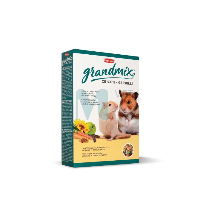PD NÄRILISTE TÄISSÖÖT GRANDMIX CRICETI 400G