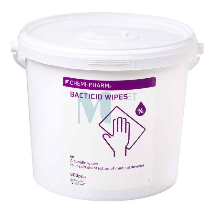 CHEMIPHARM BACTICID WIPES SALVRÄTIKUD N600 (PURGIS)