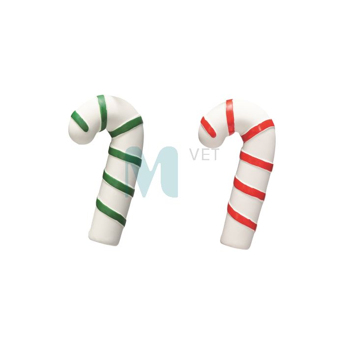 BEEZTEES KOERA JÕULUMÄNGUASI CANDY CANE VÄRVIV.